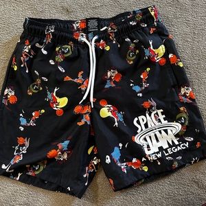 Pac Sun Space Jam Swimming shorts